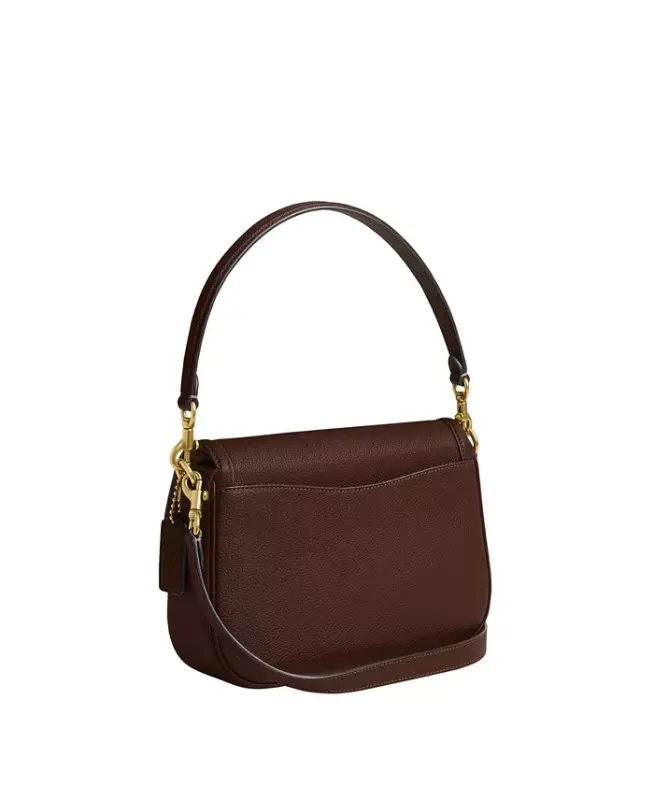 Legacy Small Pebbled Leather Shoulder Bag-maple - 5
