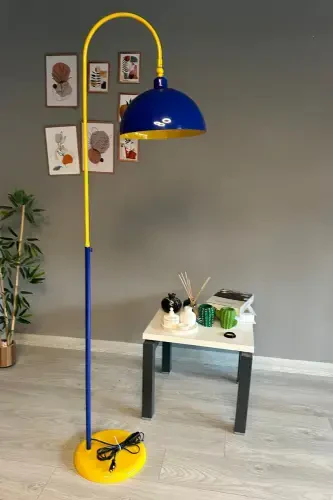 Legend Lambader Adjustable Head Modern Decorative Metal Living Room Study Room Lamp-yellow - 3