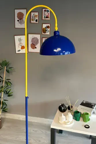 Legend Lambader Adjustable Head Modern Decorative Metal Living Room Study Room Lamp-yellow - 7