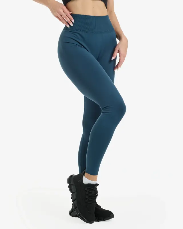 Leggings - Леггинсы - ПЕТРОЛЬ - 2