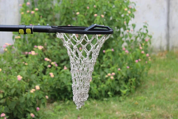 Легкий сборщик/сборщик фруктов Hectare LightweightModazone с 4 сменными острыми лезвиями | Хлопковая сетка | Сборщик фруктов, композитный материал | Без шеста - Modazone