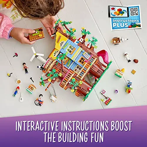 LEGO Friends Do'stlik Daraxt Uyasi 41703 To'plam, Mia Mini Kuklasi, Tabiat Eko Parvarishi Ta'limiy O'yinchoq, Bolalar, Qizlar va O'g'il Bolalar Uchun Sovg'alar 8 Yosh va Undan Katta - 6