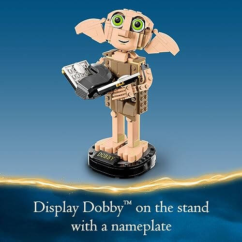 LEGO Harry Potter Dobby Ev Elfleri İnşa Seti, Harry Potter Serisinin Sevilen Bir Karakterinin İnşa Edilebilir ve Sergilenebilir Modeli, 8 Yaşındaki Çocuklar İçin Doğum Günü Hediyesi, 76421 - 3