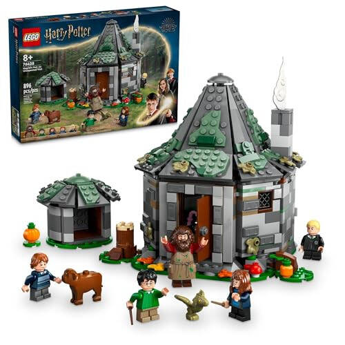 LEGO Harry Potter Hagrid'in Kulübesi: Beklenmedik Bir Ziyaret, Harry Potter Oyuncak 7 Karakter ve Bir Ejderha ile Büyülü Rol Oyunu İçin, Yapılabilir Ev Oyuncak, Kızlar, Erkekler ve 8 Yaş ve Üzeri Çocuklar İçin Hediye Fikir, 76428 - 31