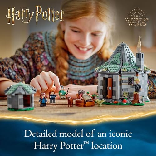 LEGO Harry Potter Hagrid'in Kulübesi: Beklenmedik Bir Ziyaret, Harry Potter Oyuncak 7 Karakter ve Bir Ejderha ile Büyülü Rol Oyunu İçin, Yapılabilir Ev Oyuncak, Kızlar, Erkekler ve 8 Yaş ve Üzeri Çocuklar İçin Hediye Fikir, 76428 - 32