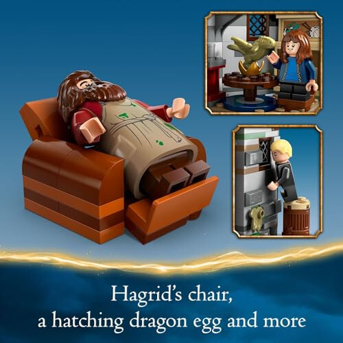 LEGO Harry Potter Hagrid'in Kulübesi: Beklenmedik Bir Ziyaret, Harry Potter Oyuncak 7 Karakter ve Bir Ejderha ile Büyülü Rol Oyunu İçin, Yapılabilir Ev Oyuncak, Kızlar, Erkekler ve 8 Yaş ve Üzeri Çocuklar İçin Hediye Fikir, 76428 - 34