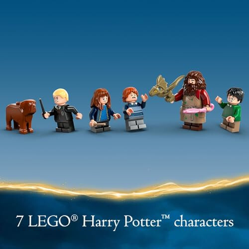 LEGO Harry Potter Hagrid'in Kulübesi: Beklenmedik Bir Ziyaret, Harry Potter Oyuncak 7 Karakter ve Bir Ejderha ile Büyülü Rol Oyunu İçin, Yapılabilir Ev Oyuncak, Kızlar, Erkekler ve 8 Yaş ve Üzeri Çocuklar İçin Hediye Fikir, 76428 - 12