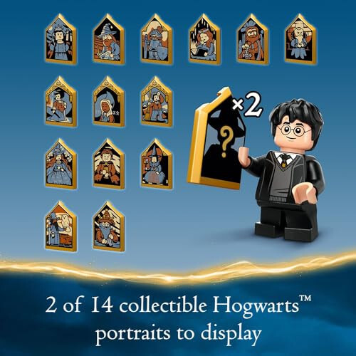 LEGO Harry Potter Hogwarts Castle: Potions Class Playset, Harry Potter Collectible with 4 Minifigures, Magical Gift Idea for Kids, Buildable Harry Potter Toy for 8 Year Old Girls and Boys, 76431 - 5