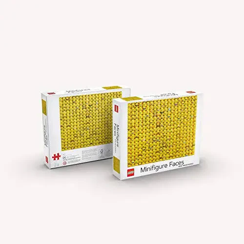 LEGO Minifigure Yuzlari 1000 Parchadan Iborat Jigso Puzzle - 42