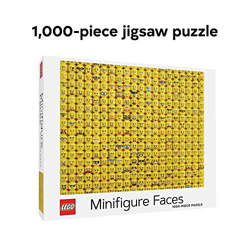 LEGO Minifigure Yuzlari 1000 Parchadan Iborat Jigso Puzzle - 45