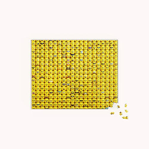 LEGO Minifigure Yuzlari 1000 Parchadan Iborat Jigso Puzzle - 27
