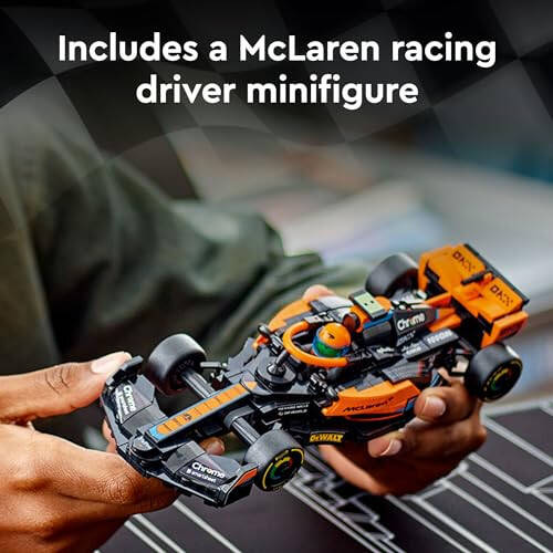 LEGO Speed Champions 2023 McLaren Formula 1 Yarış Arabası Oyuncak, Oynamak ve Sergilemek İçin İnşa Edilebilir McLaren Oyuncak Seti, 9 Yaş ve Üzeri Bağımsız Oynamayı Seven Erkek ve Kız Çocukları İçin F1 Oyuncak Hediye Fikirleri, 76919 - 6