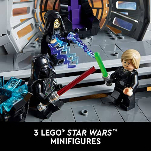 LEGO Star Wars İmparatorun Taht Odası Dioraması 75352 Yetişkinler İçin Yapı Seti, Klasik Star Wars Koleksiyonu Sergilemek İçin, Darth Vader Minifigürüyle, Erkek ve Kadınlar İçin Eğlenceli Doğum Günü Hediyesi - 35