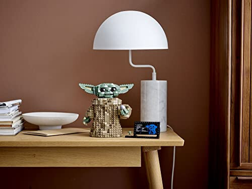 LEGO Star Wars: The Mandalorian Series The Child 75318 - Baby Yoda Grogu Figure, Building Toy, Collectible Room Decoration for Boys and Girls, Teens, with Minifigure and Nameplate, Gift Idea - 24