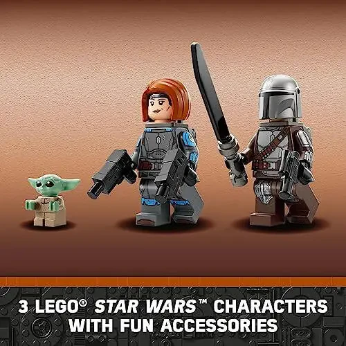 LEGO Star Wars Spider Tank 75361, Building Toy Mech from The Mandalorian Season 3, Includes The Mandalorian with Darksaber, Bo-Katan, and Grogu 'Baby Yoda' Minifigures, Gift Idea for Kids Ages 9+ - 5