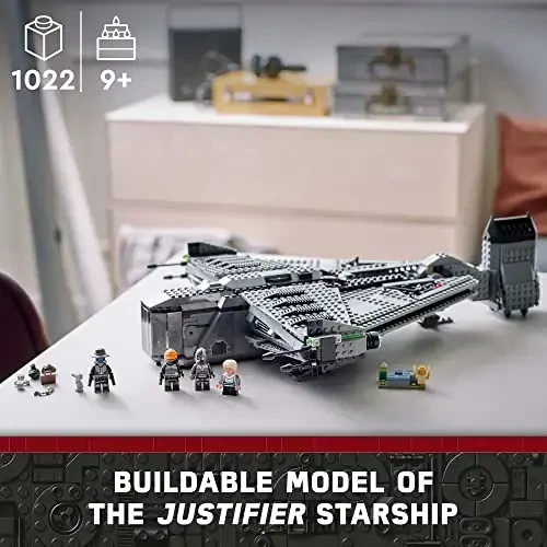 LEGO Star Wars The Justifier 75323, Сборная игрушечная звездолет с минифигуркой Кэда Бэйна и фигуркой дроида Todo 360, Набор The Bad Batch, Подарки для детей, мальчиков и девочек - 2