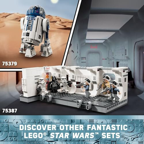 LEGO Star Wars: Yeni Bir Umut Tantive IV'e Binme Hayal Oyunu, Özel 25. Yıldönümü Minfigürü Klon Asker Beşliyle Koleksiyonluk Star Wars Oyuncağı, 8 Yaş ve Üzeri Çocuklar İçin Hediye Fikirleri, 75387 - 6