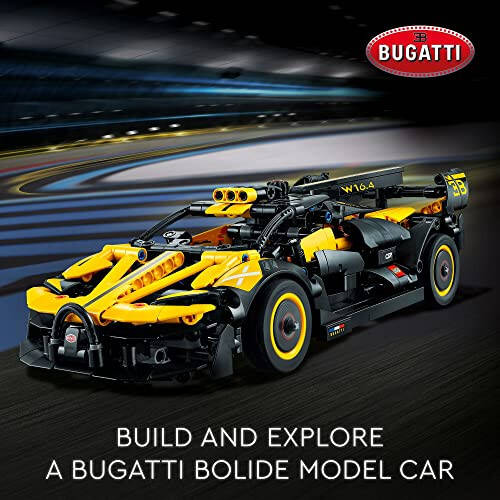 LEGO Technic Bugatti Bolide Yarış Arabası Yapı Seti - Model ve Yarış Mühendisliği Oyuncağı Okul Başlangıcı İçin, Erkek, Kız ve Genç Yapımcılar İçin Koleksiyonluk Spor Araba Yapı Seti, 9 Yaş ve Üzeri, 42151 - 8