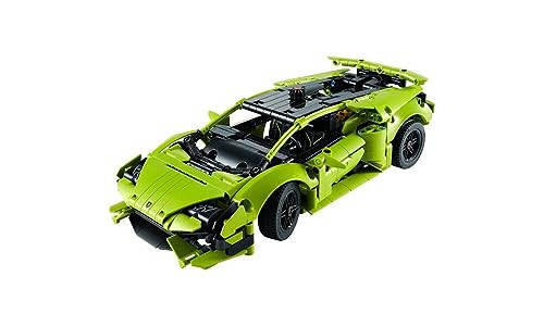 LEGO Technic Lamborghini Huracán Tecnica Bolalar uchun 9 yosh va undan katta yoshdagi bolalar uchun muhandislik va ekzotik sport avtomobillarini to'plashni yaxshi ko'radiganlar uchun ilg'or sport avtomobili yig'ish to'plami, 42161 - 1