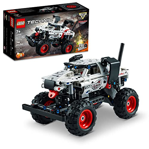 LEGO Technic Monster Jam Monster Mutt Dalmaçyalı, 2'si 1 Arada Çekip Bırak Yarış Oyuncakları, Doğum Günü Hediye Fikirleri, Kendin Yap Yapı Oyuncağı, Çocuklar İçin Canavar Kamyon Oyuncağı, 7 Yaş ve Üzeri Erkek ve Kız Çocukları İçin, 42150 - 7