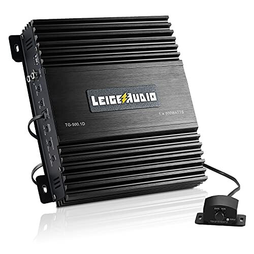 LEIGESAUDIO 500 Watts MonoBlock Amplifier, Class D, 1 OModazone Stable Subwoofer Amplifiers for Car Audio Speakers - LEIGESAUDIO