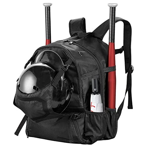 Lejorain White Baseball Umbrella Compact - Portable Windproof Travel Folding Sports Umbrella Auto Open Baseball Themed Gifts - 3