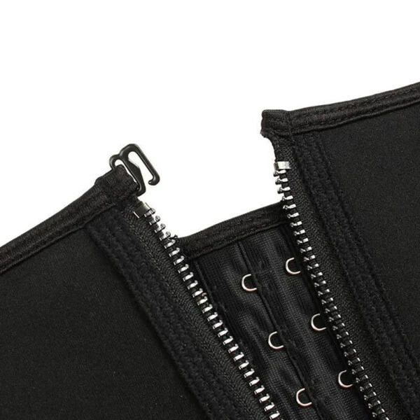 LELINTA Women Seamless Waist Training Tummy Cincher Corset Shaper Trainer Bustier Slim Waistline Body Shaper, black S-3XL - 7