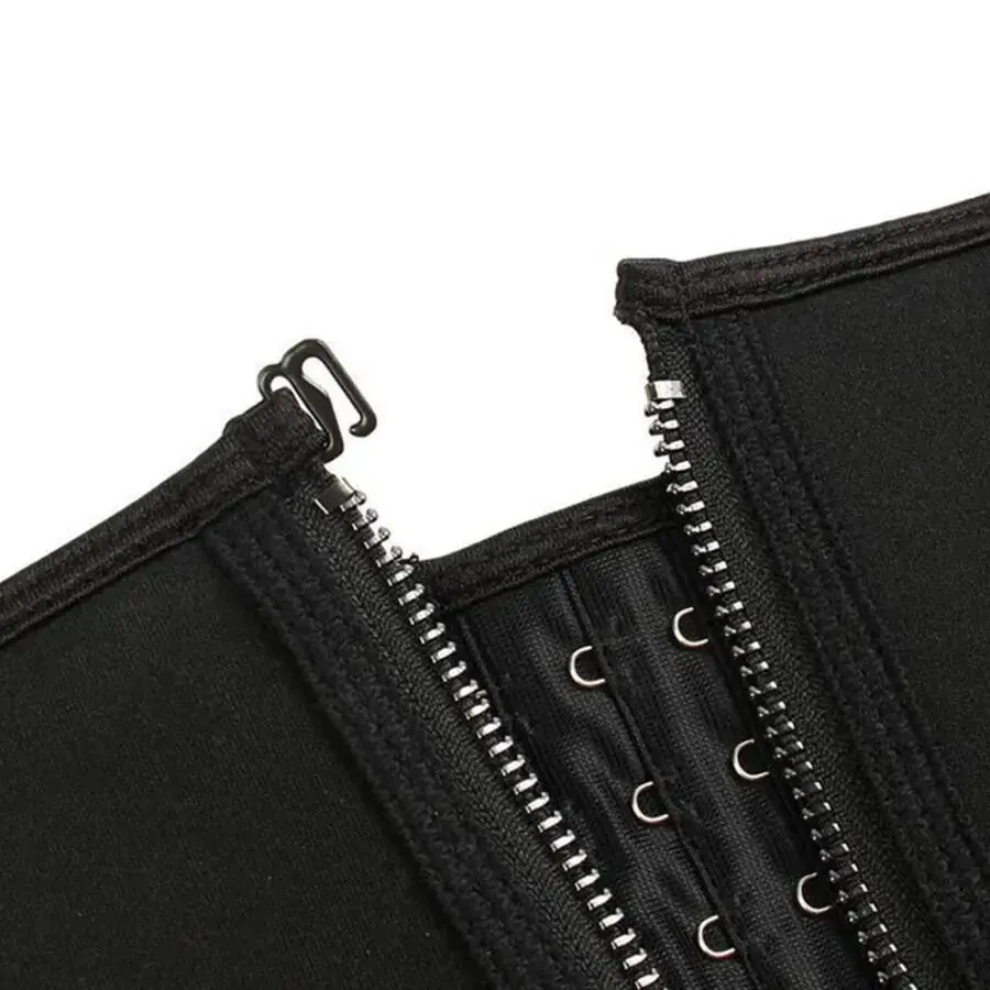 LELINTA Women Seamless Waist Training Tummy Cincher Corset Shaper Trainer Bustier Slim Waistline Body Shaper, black S-3XL - 7
