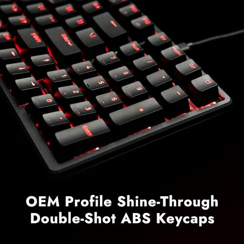 LEMOKEY X5 96% Simli O'yin LED Orqa Yoritishli QMK/Launcher Mexanik Klaviatura Windows/Linux uchun, Sozlash mumkin bo'lgan Klaviatura, Ikki Qavatli Tugmalar, Mexanik Jigarrang Kalit, Ham O'yin, Ham Ish Uchun Ideal - 3