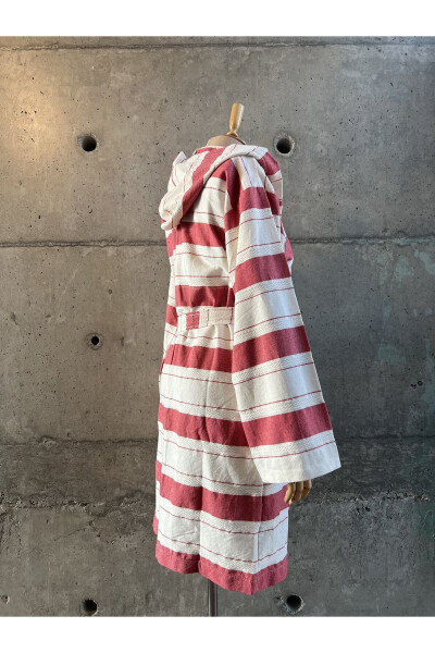 Lemon Cotton Terry Bathrobe - 3