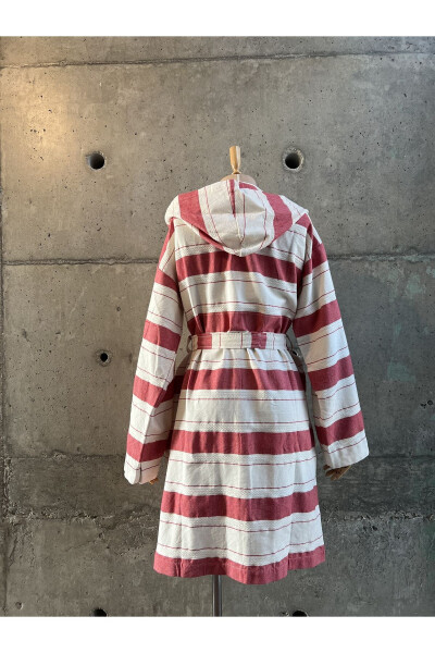 Lemon Cotton Terry Bathrobe - 4