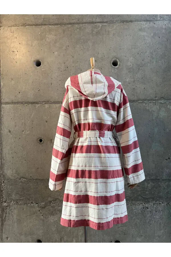 Lemon Cotton Terry Bathrobe - 4