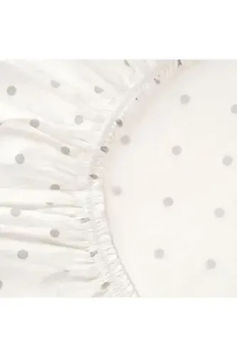 Lenast Fitted Sheet Set, White-Beige - 2 Pack - IKEA (1)