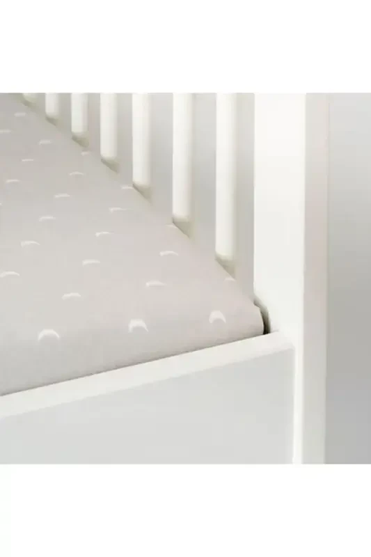 Lenast Lastikli Choyshab To'plami, Oq-Bej - 2ta Paket - 3