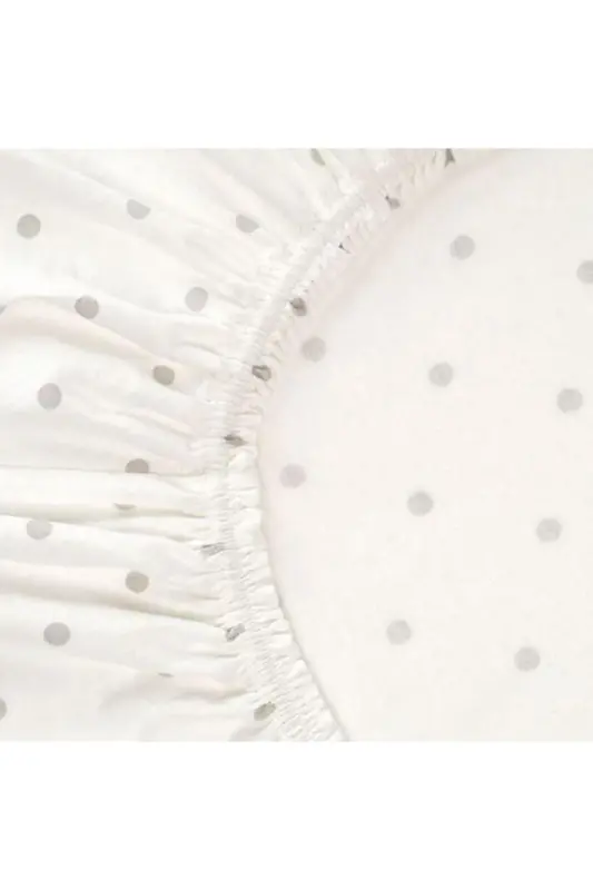 Lenast Lastikli Choyshab To'plami, Oq-Bej - 2ta Paket - 2