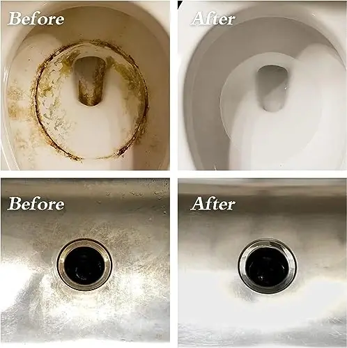 Lenicany 12Pack Pumice Stone for Toilet Cleaning Bowl Stick,Powerfully Cleans Hard Water Rings, Calcium Buildup & Stains, Suitable for Cleaning Toilet, Bathtubs, Kitchen Sink, Grill - 3