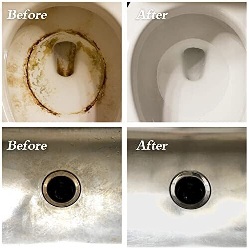 Lenicany 6Pack hojatxona tozalash uchun pemza toshi tayoqchasi, qattiq suv halqalarini, kaltsiy yig'indisini va dog'larni kuchli tozalaydi, hojatxona, vanna, oshxona lavabosi, grilni tozalash uchun mos - 4