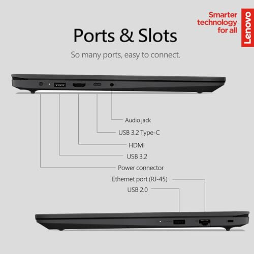 Lenovo En Yeni 15.6'' FHD Dizüstü Bilgisayar, Intel Pentium N6000 Dört Çekirdekli İşlemci, 16GB Bellek, 1TB SSD Depolama, Ethernet Bağlantı Noktası, HDMI, USB-C, WiFi & Bluetooth, Windows 11 Home, WOWPC USB Paketi - 3