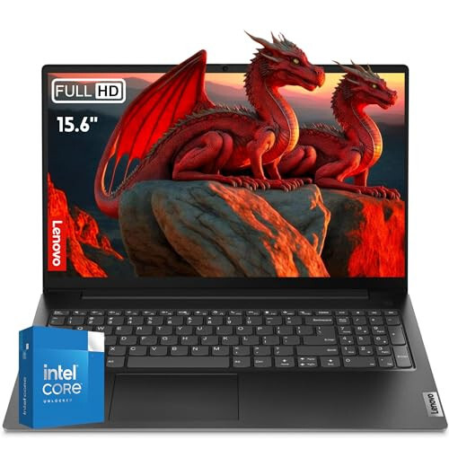 Lenovo eng yangi V15 seriyali noutbuki, 24GB RAM, 1TB SSD saqlash, 15.6″ FHD displey past ko'k nur bilan, Intel 4 yadroli 3.3Ghzgacha protsessor, HDMI, Ethernet porti, WiFi va Bluetooth, Windows 11 Home - 2