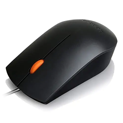 Lenovo GX30M39704 300 - Mouse - Right and Left-Handed - Wired - USB - for 320 Touch-15, 320-14, 320-17, 520-22, 520-24, 520-27, 720-18, Legion Y520-15, V110-15 Black (Pack of 2) - LENOVO (1)
