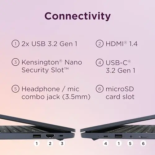 Lenovo IdeaPad 3i Chromebook, 15.6” FHD Display, Intel Celeron N4500, 8GB RAM, 64GB eMMC, 1920x1080 px, 720p Camera, Chrome OS, Abyss Blue 