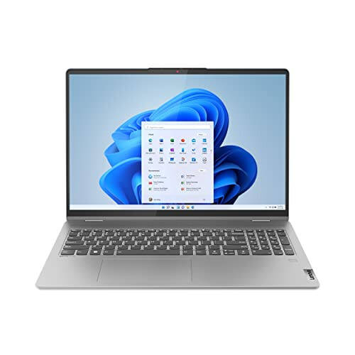 Lenovo IdeaPad Flex 5, 16 дюймов WUXGA дисплей, AMD Ryzen 7, 16 ГБ ОЗУ, 512 ГБ SSD, 1920x1200 пикселей, сенсорный экран, Windows 11, Arctic Grey - 1