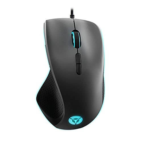 Lenovo Legion M500 RGB Gaming Mouse, Up to 16000 DPI 50G 400Ips, 7 Programmable Buttons, 3 ZONE 16.8Milion Colors RGB, 10G optional Magnet Weight, 3 Onboard Profile, 50 Million L/R Button Durability - 1