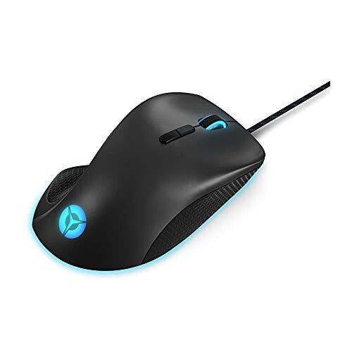 Lenovo Legion M500 RGB Gaming Mouse, Up to 16000 DPI 50G 400Ips, 7 Programmable Buttons, 3 ZONE 16.8Milion Colors RGB, 10G optional Magnet Weight, 3 Onboard Profile, 50 Million L/R Button Durability - 3