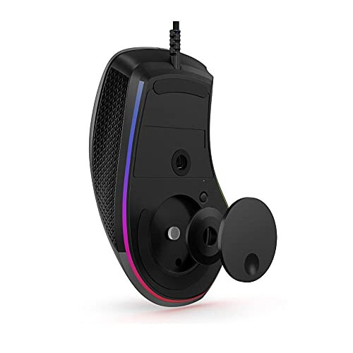 Lenovo Legion M500 RGB Gaming Mouse, Up to 16000 DPI 50G 400Ips, 7 Programmable Buttons, 3 ZONE 16.8Milion Colors RGB, 10G optional Magnet Weight, 3 Onboard Profile, 50 Million L/R Button Durability - 4