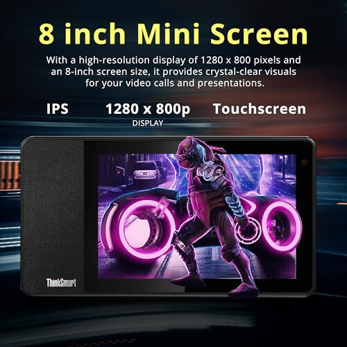 Lenovo Tab M8 Tablet, HD Android Tablet, Quad-Core Processor, 2GHz, 32GB Storage, Full Metal Cover, Long Battery Life, Android 10 Pie, Iron Grey - 3