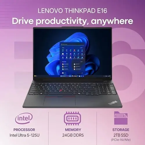 Lenovo ThinkPad E16 Gen 3, FHD+ 16