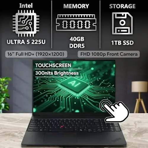 Lenovo ThinkPad E16 Gen 3, FHD+ 16