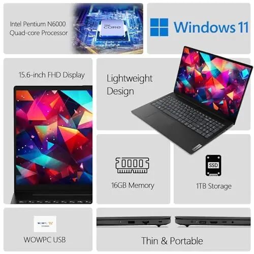 Lenovo New 15.6