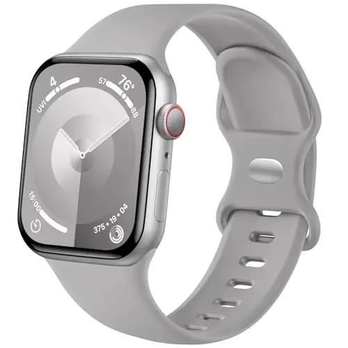 Lenrao, Kadınlar için Apple Watch Kordonlarıyla Uyumlu, Yumuşak Spor Silikon Kordon, Kadınlar için Apple Watch Kordonlarıyla Uyumlu 42mm 40mm 38mm 41mm/Kadınlar için iWatch Kordonları/Watch Series 10/9/8/7/6/5/4/3/2/1 SE Ultra - 1